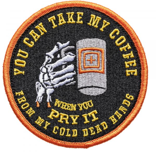 COLD DEAD CAFFEINE PATCH 461 : ORANGE