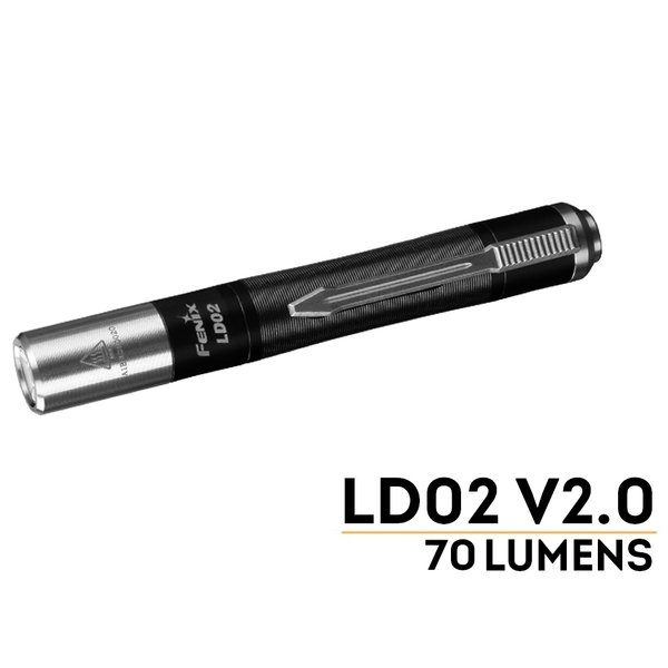 Đèn pin Fenix – LD02 V2.0 – 70 Lumens (UV Light)