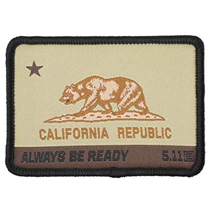 CA Bear Patch – Coyote