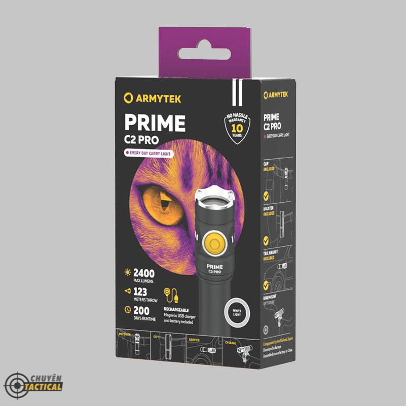 Đèn Pin Armytek Prime C2 Pro – Sáng Trắng
