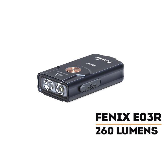 Đèn pin Fenix - E03R - 260 Lumens