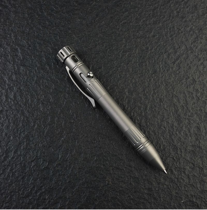 Mecarmy TPX8 Titanium Bolt Action Tactical Keychain Pen