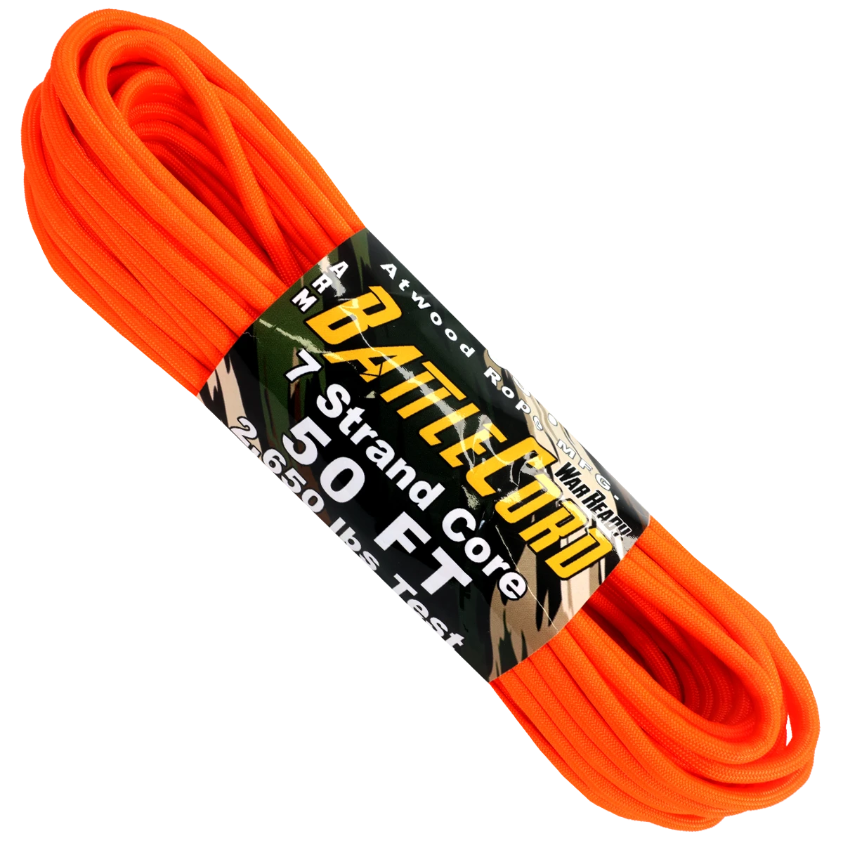5.6mm Battle Cord – 100ft – Neon Orange
