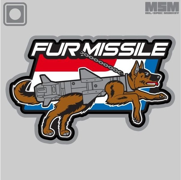 Fur Missile PVC