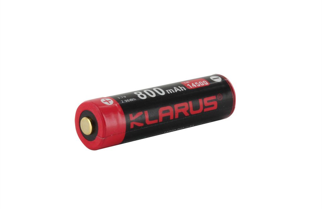 Pin sạc Klarus 14500 Dung lượng 800mAh - Sạc USB