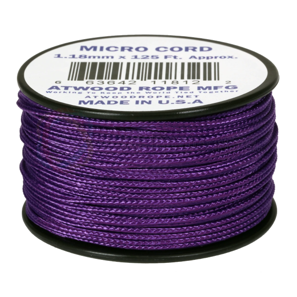 Dụng cụ du lịch Dây Micro Cord 1.18mm – 100ft – Purple