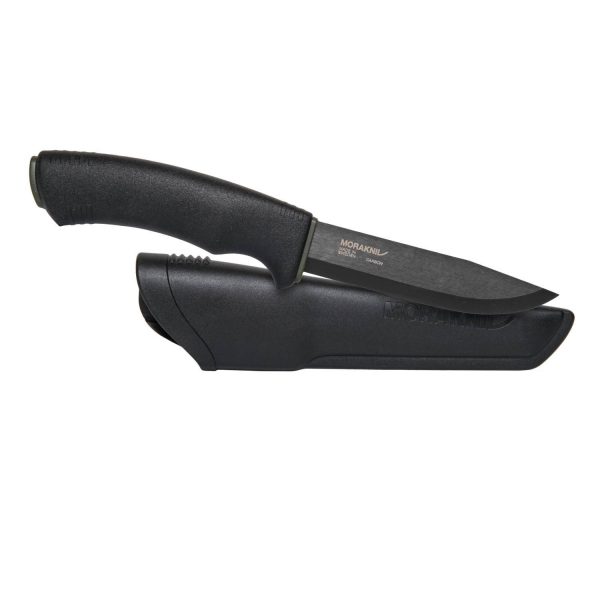 Morakniv® Bushcraft Black – Carbon Steel – Black (ID 12490)