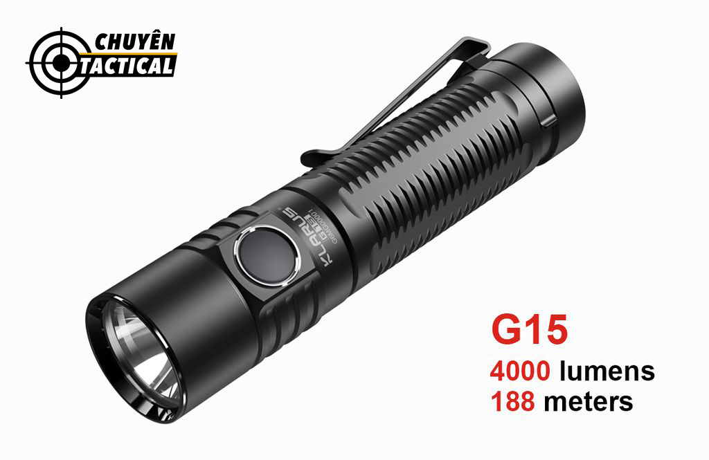 đèn pin G15 tự vệ klarus