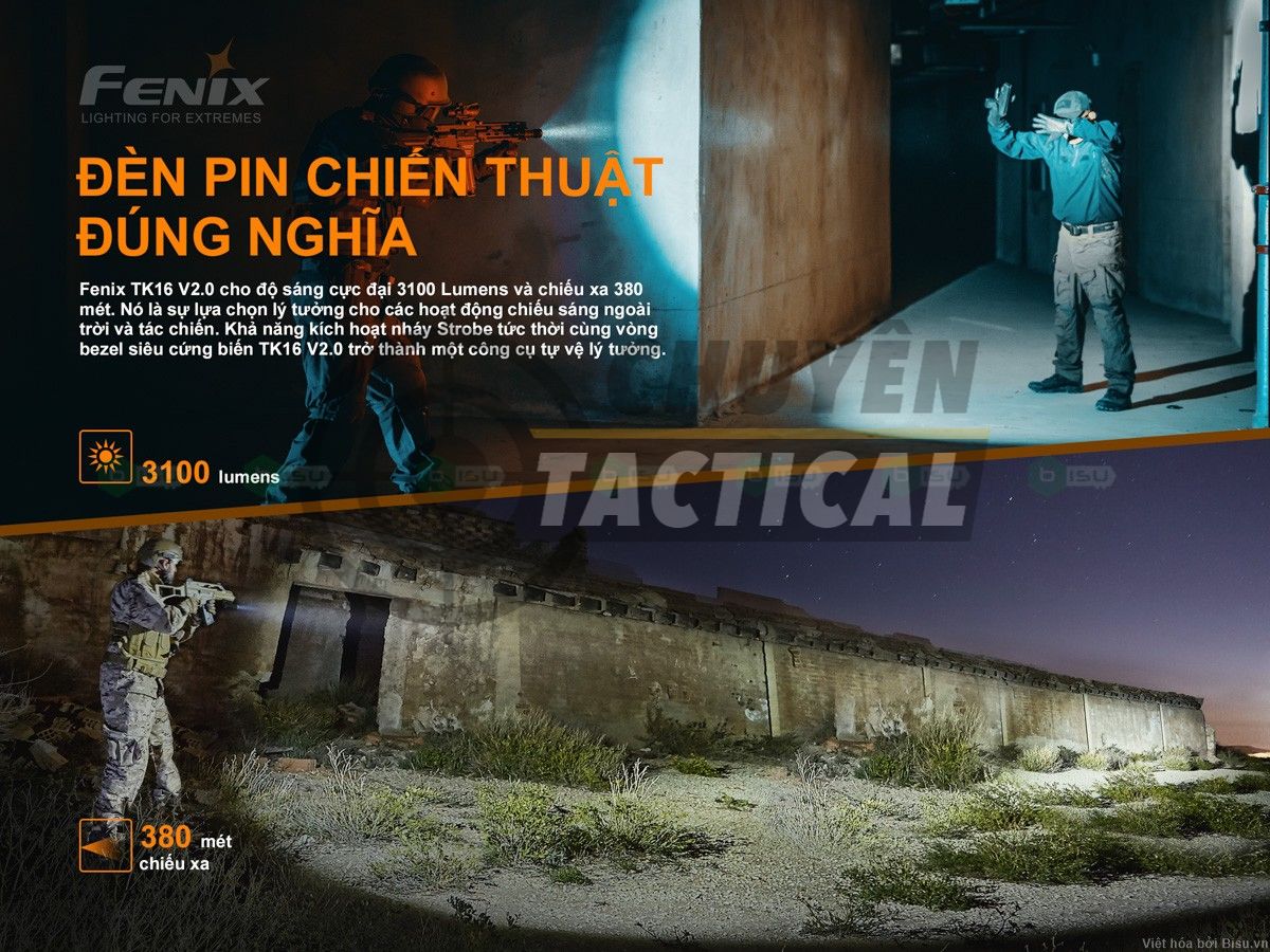 Đèn Pin Fenix TK16 V2.0