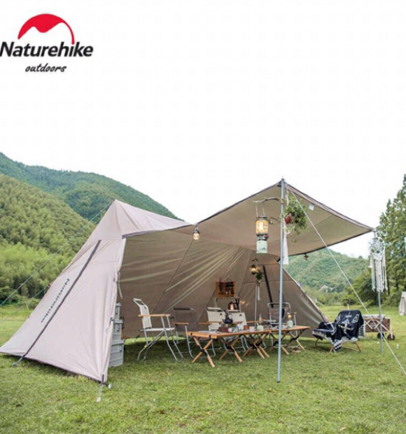 Lều trung tâm kèm màn chiếu Glamping chỉ số chống nắng UPF 50+ NatureHike NH20TM008