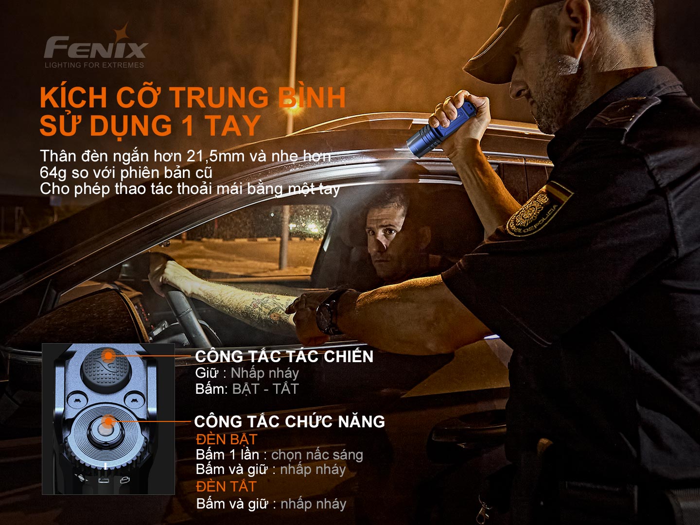 Đèn Pin Fenix TK35UE V2.0