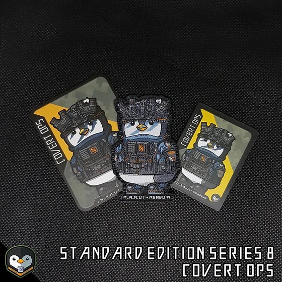 Standard Edition Series 8 Morale Patches - Covert Ops | ChuyenTactical