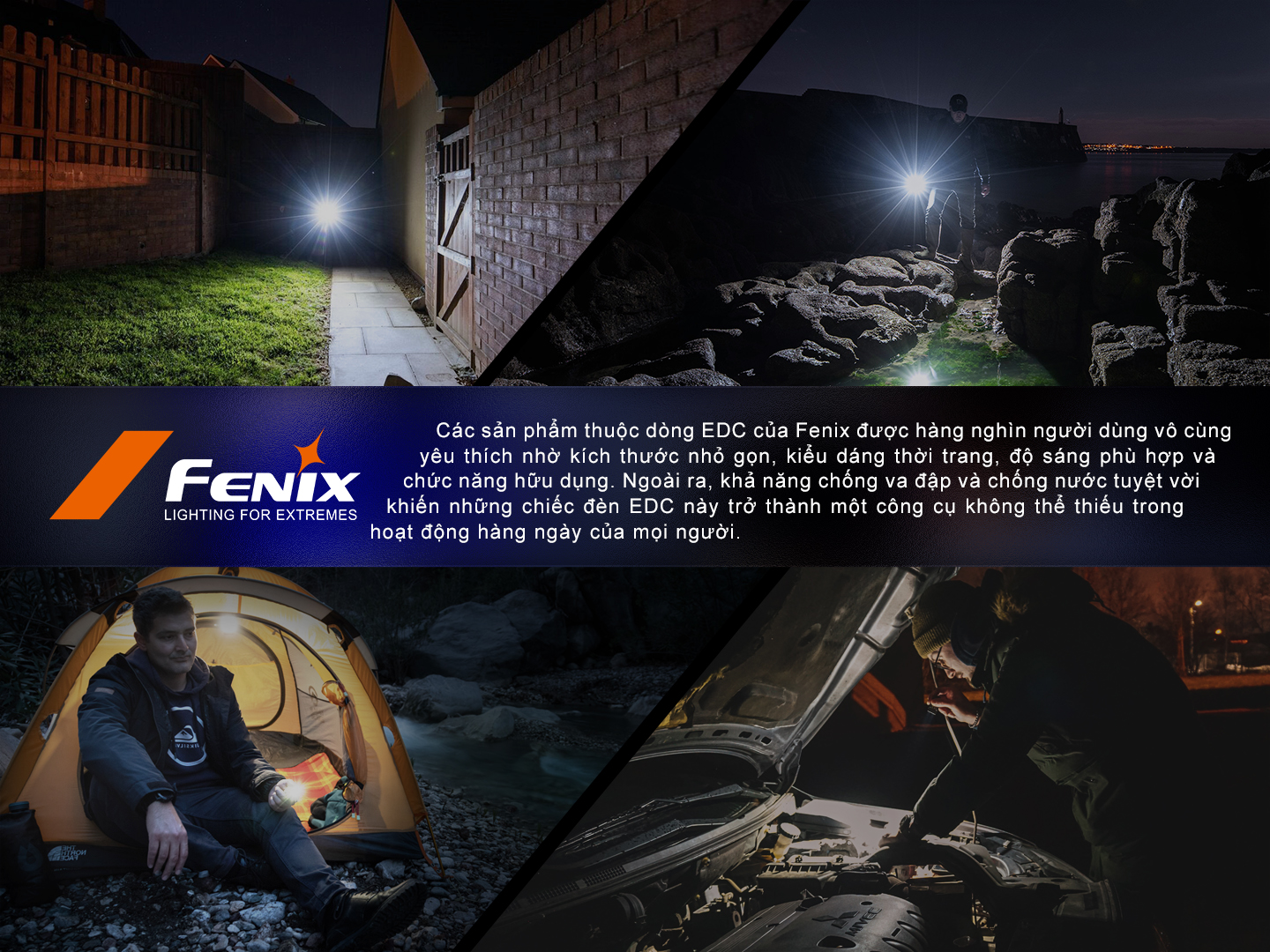 Sản phẩm thuộc dòng EDC của Fenix được hàng nghìn người vô cùng yêu thích