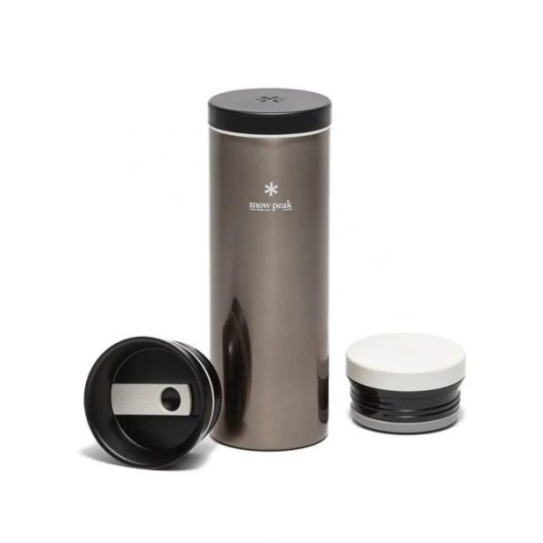 Bình giữ nhiệt Snowpeak Kanpai Bottle 500ml Dark Silver