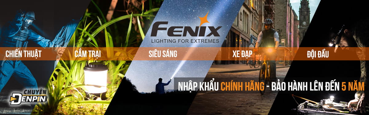 Fenix hãng đèn pin cao cấp lớn nhất hiện nay