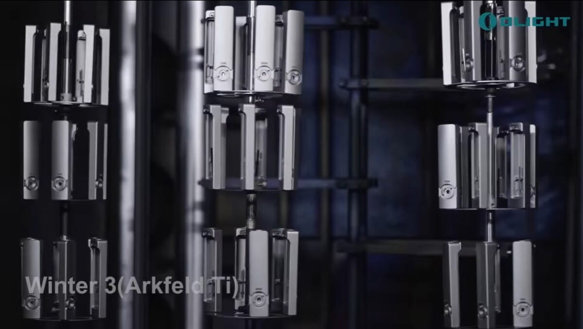 Sản xuất CNC đèn pin Olight Arkfeld