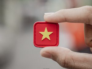 Patch Flag Việt Nam PVC 1inch
