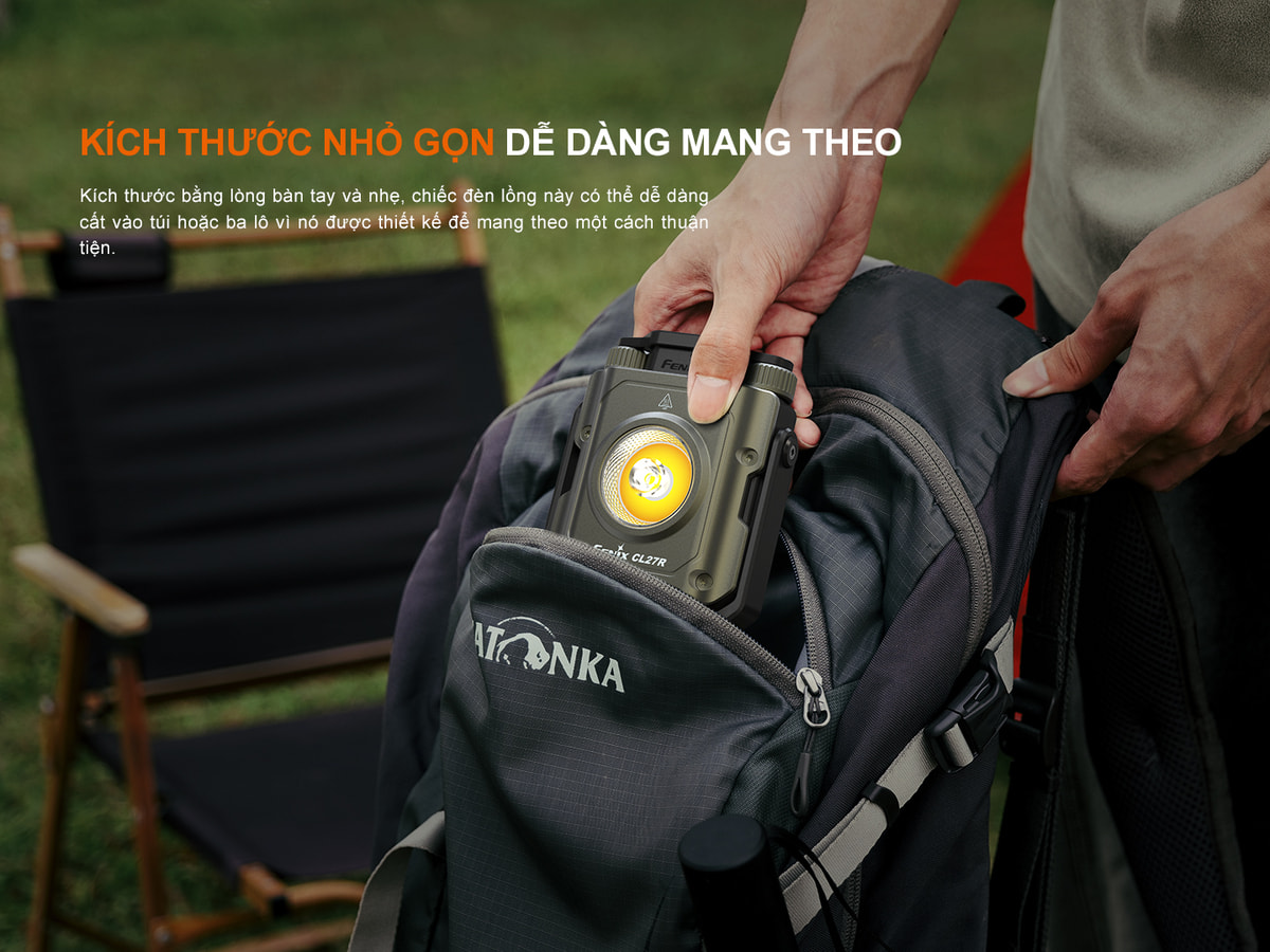 Den pin da nang Fenix CL27R