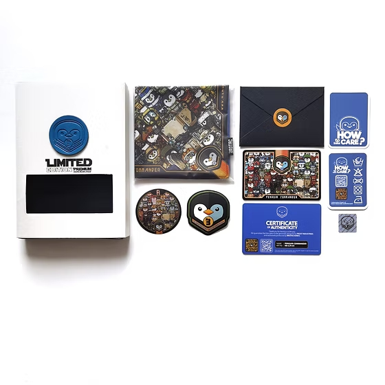 |M.A.M.U|-Penguin x Brotac Limited Edition Penguin Commander Hank Collab Set