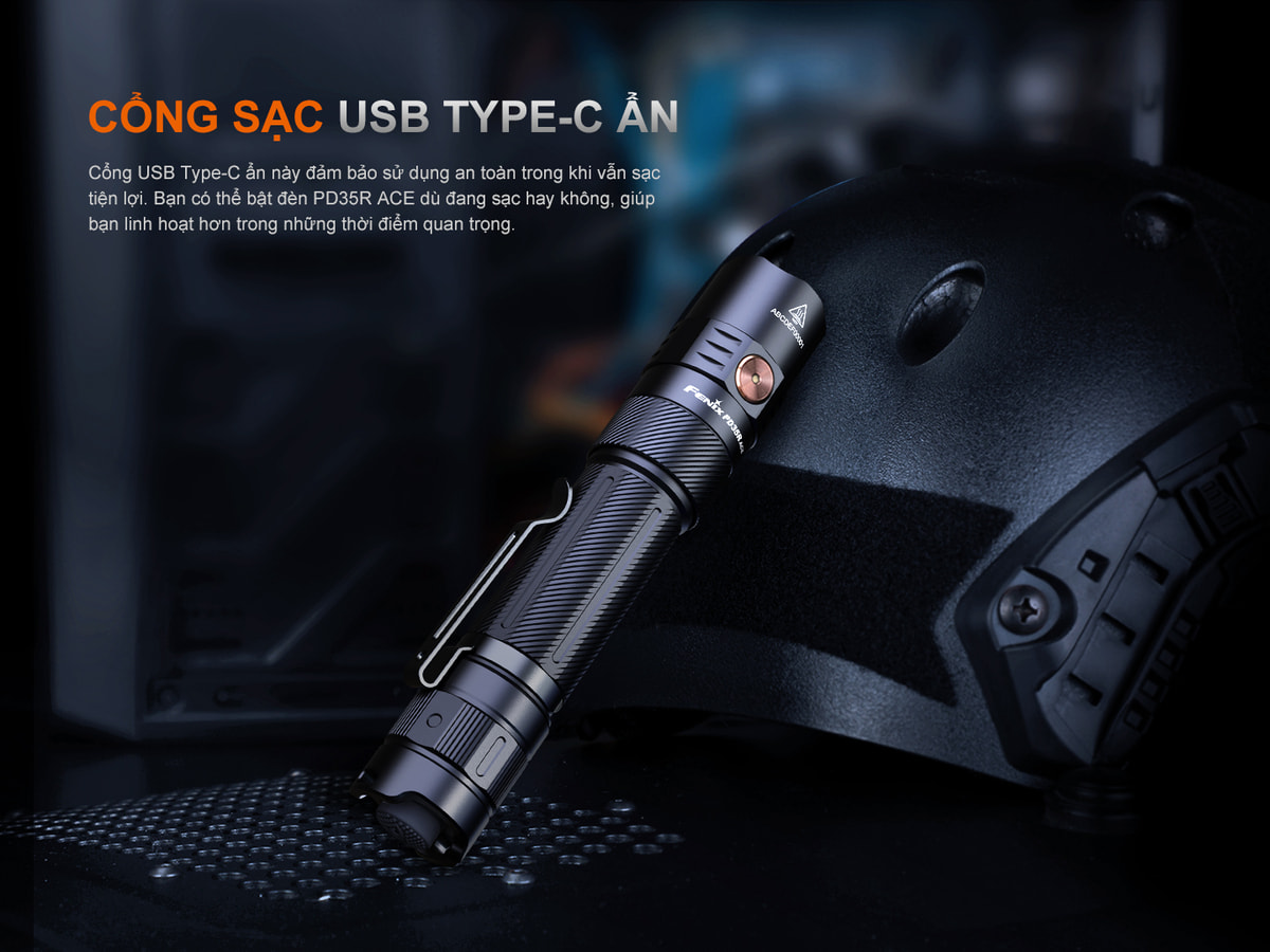 Den pin tac chien Fenix PD35R ACE