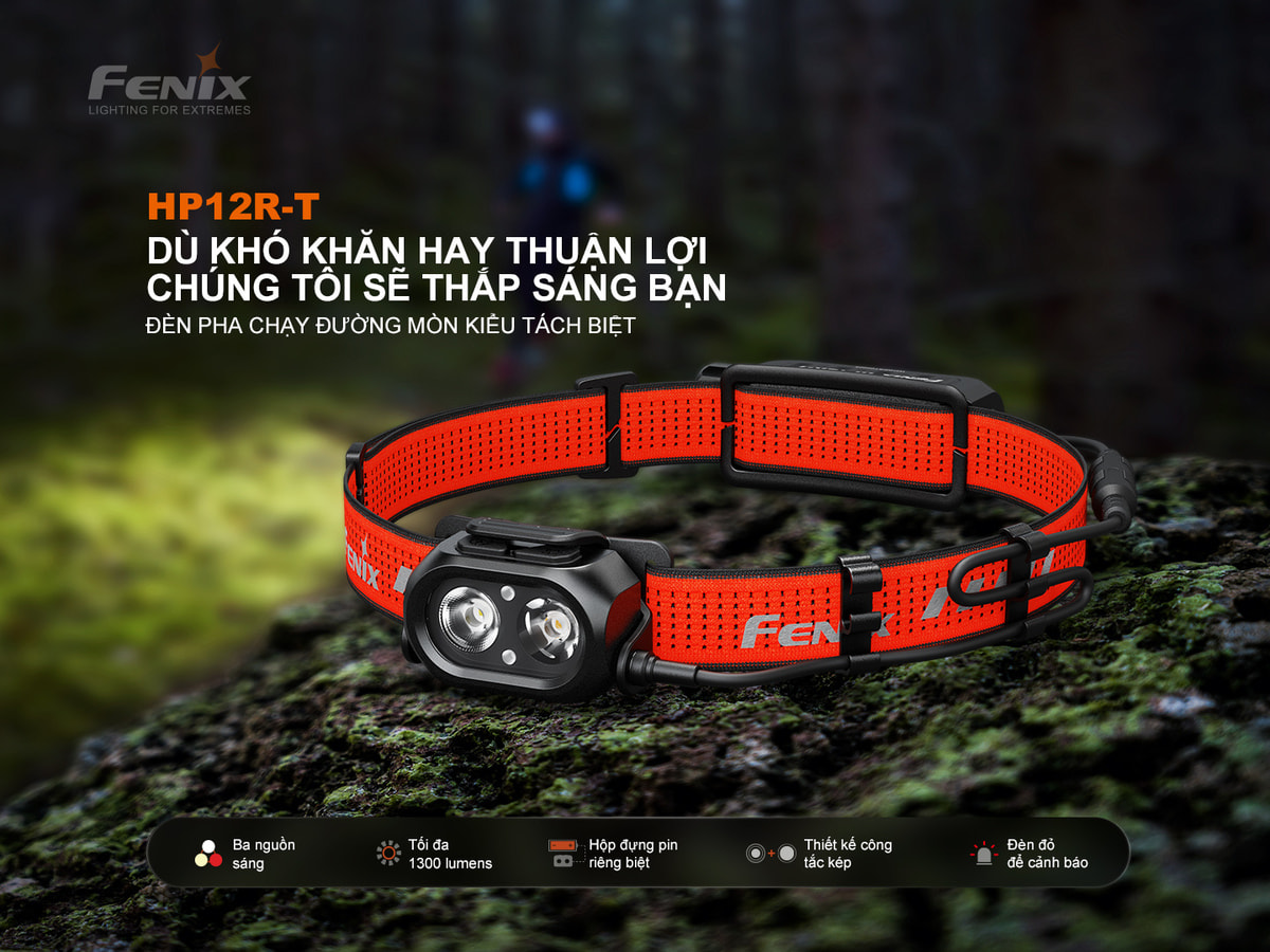 Den pin doi dau HP12R-T