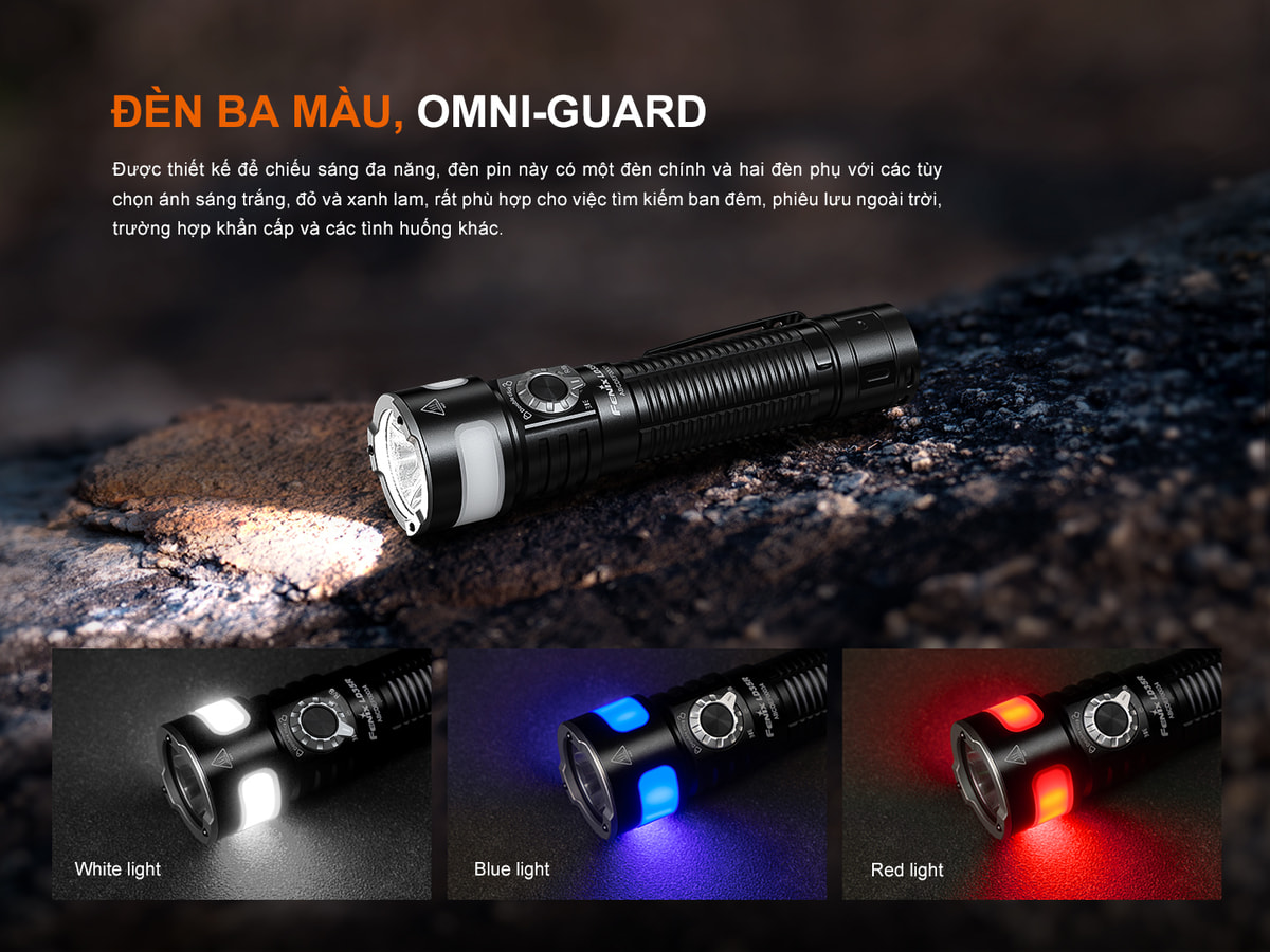 Den pin cam tay Fenix LD35R