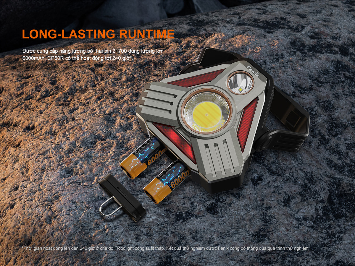 Den pin da nang Fenix CP50R