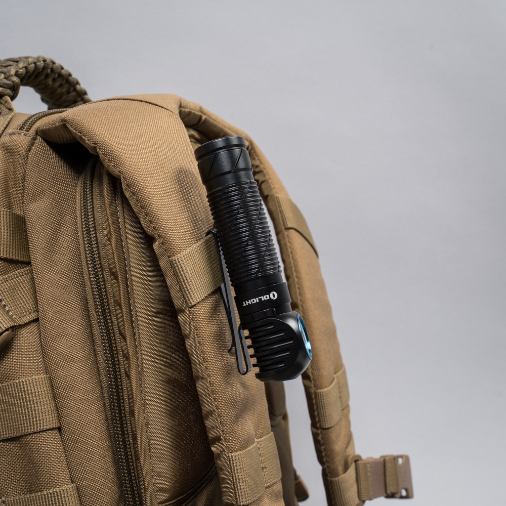 Review Đèn Pin EDC OLIGHT Perun 2: 2500 Lumens. Cảm biến vật thể xa gần 14 Cài được 2 hướng xuôi và ngược