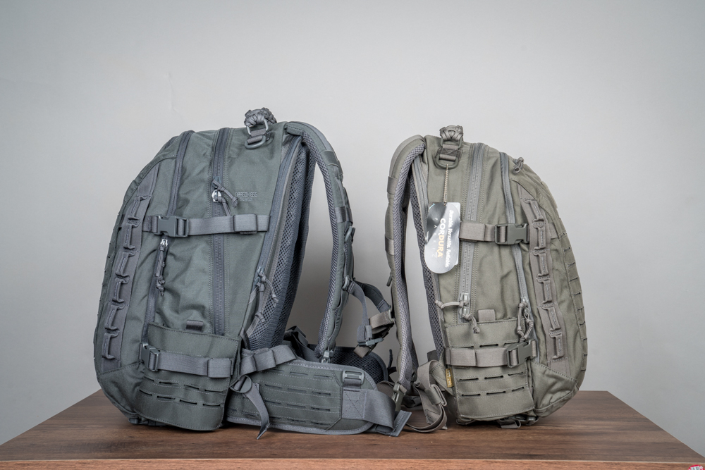 Direct Action ra mắt mẫu balo mới - Dragon Egg Enlarged 9 Mẫu mới vs. Mẫu cũ: To hơn, dày hơn