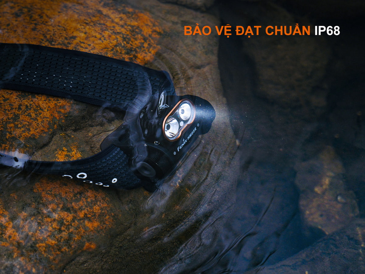 Đèn Pin Đội Đầu Fenix HM55R 8 Den pin doi dau Fenix HM55R 8