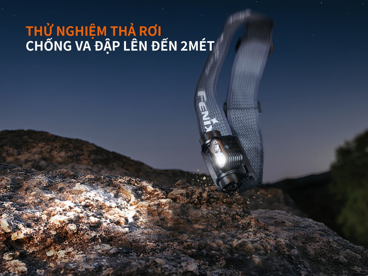 Đèn Pin Đội Đầu Fenix HM55R 9 Den pin doi dau Fenix HM55R 9