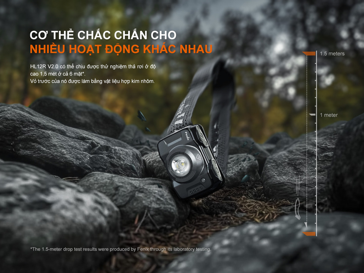 Đèn Pin Fenix HP12R-T 12 HL12R V2.0 E P12 copy Chuyentactical.com