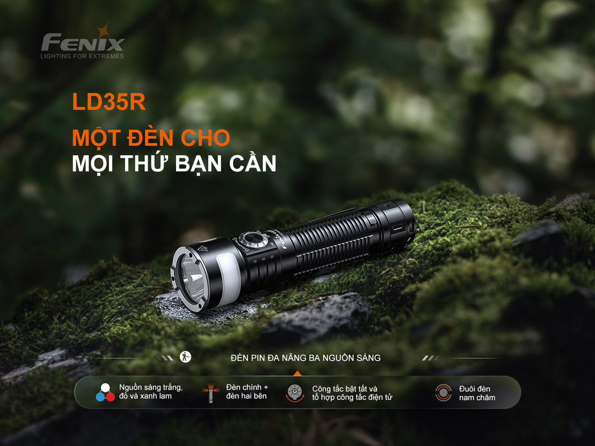 Đèn Pin Fenix LD35R 1 LD35R E 01 copy Chuyentactical.com