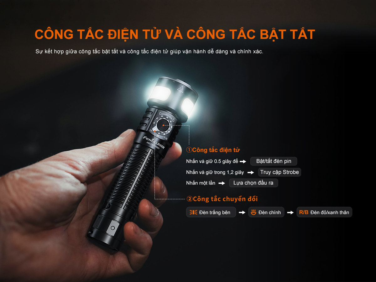 Đèn Pin Fenix LD35R 4 LD35R E 04 copy Chuyentactical.com