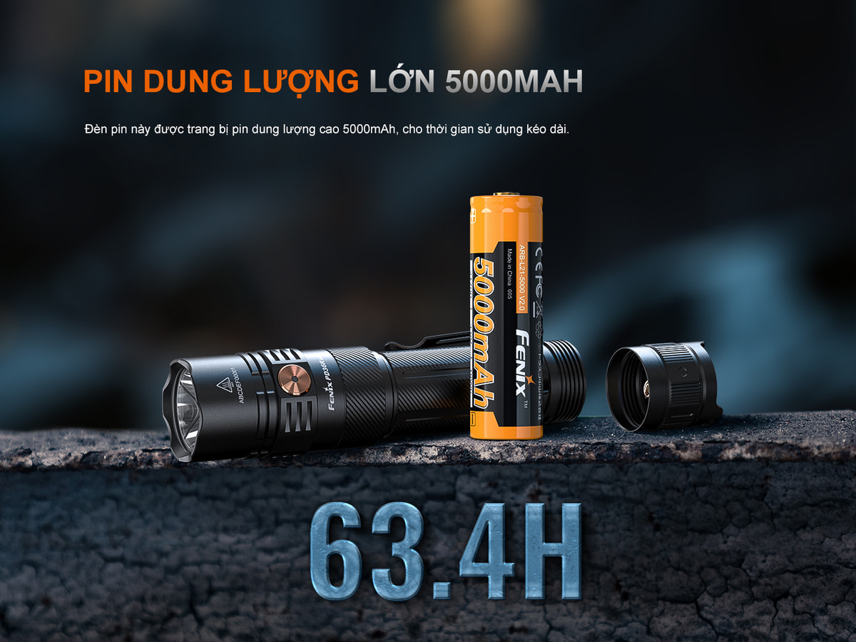 Đèn Pin Fenix PD36R ACE 10 PD36R ACE E 10 copy Chuyentactical.com