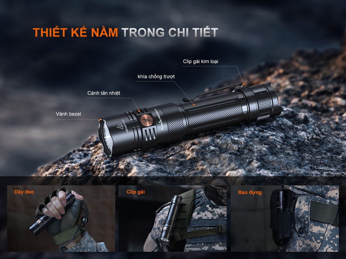 Đèn Pin Fenix PD36R ACE 12 PD36R ACE E 12 002 copy Chuyentactical.com