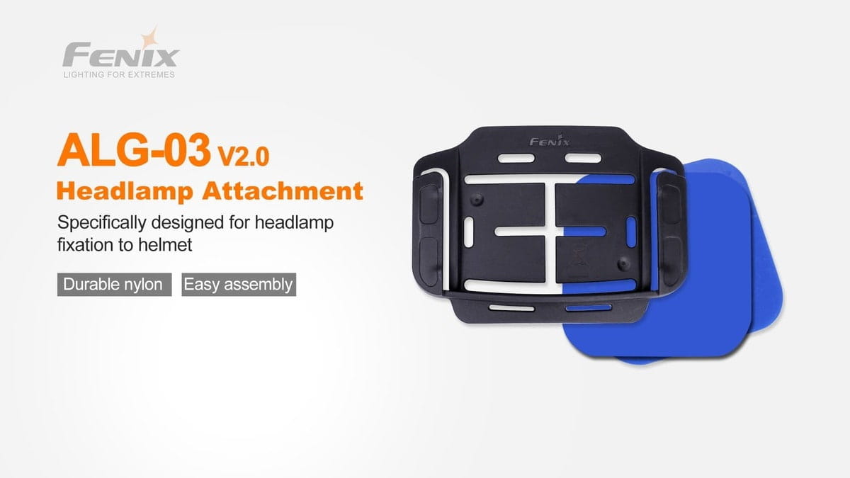 Ngàm gắn đèn đội đầu Fenix ALG-03 V2.0 Ngàm gắn đèn đội đầu Fenix ALG-03 V2.0