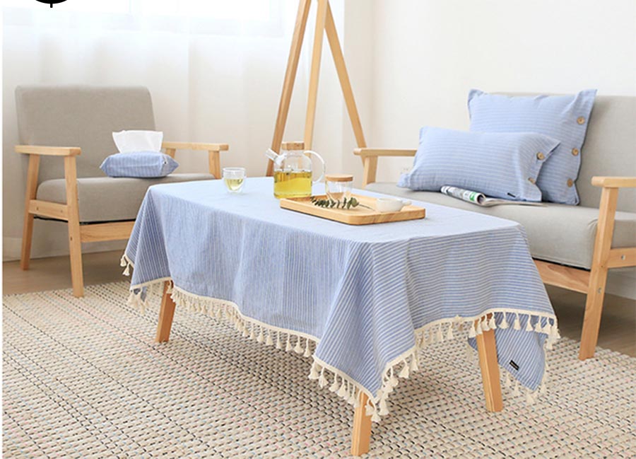 Vải Canvas là gì? Top 13 ứng dụng vải Canvas bạn đã biết chưa? 21 Khăn trải bải làm từ vải bao bố