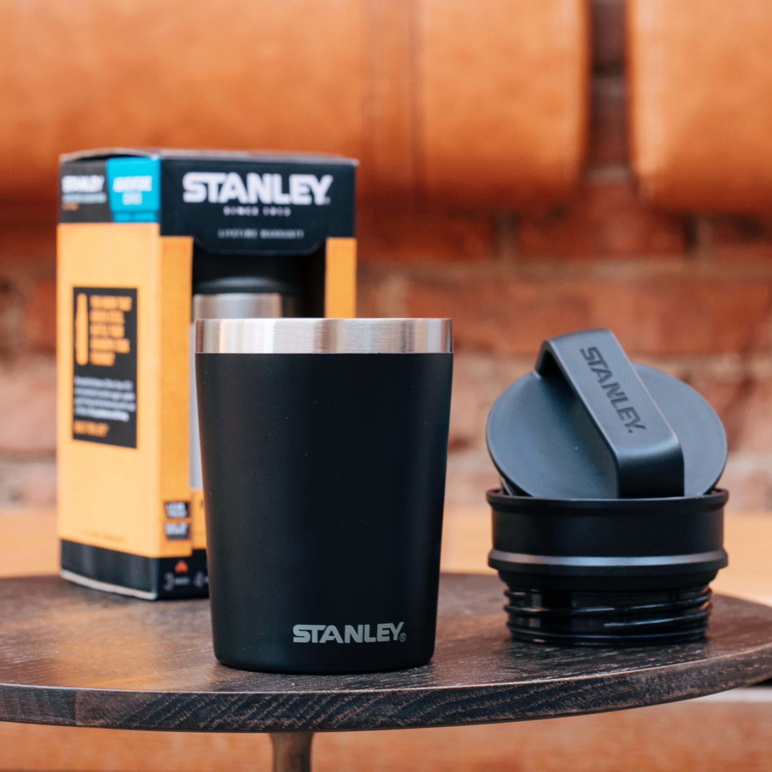 Các kiểu nắp bình giữ nhiệt STANLEY - Phần 1 7 BÌNH GIỮ NHIỆT STANLEY ADVENTURE SHORTSTACK TRAVEL MUG 8 OZ