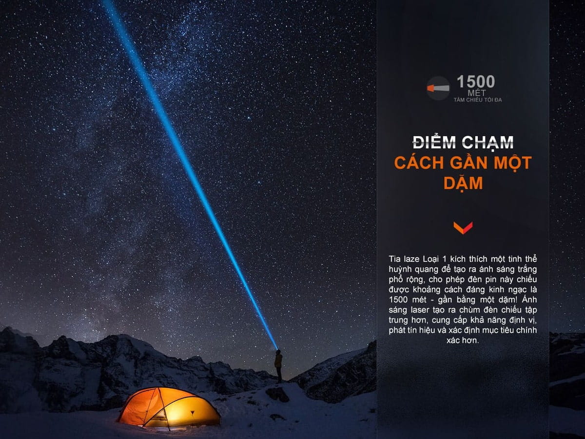 Công nghệ đèn LEP (Laser Excitation Phosphor) hoạt động dựa trên nguyên lý: chiếu 1 tia laser đơn sắc qua tinh thể phốt pho Công nghệ đèn LEP (Laser Excitation Phosphor) hoạt động dựa trên nguyên lý: chiếu 1 tia laser đơn sắc qua tinh thể phốt pho