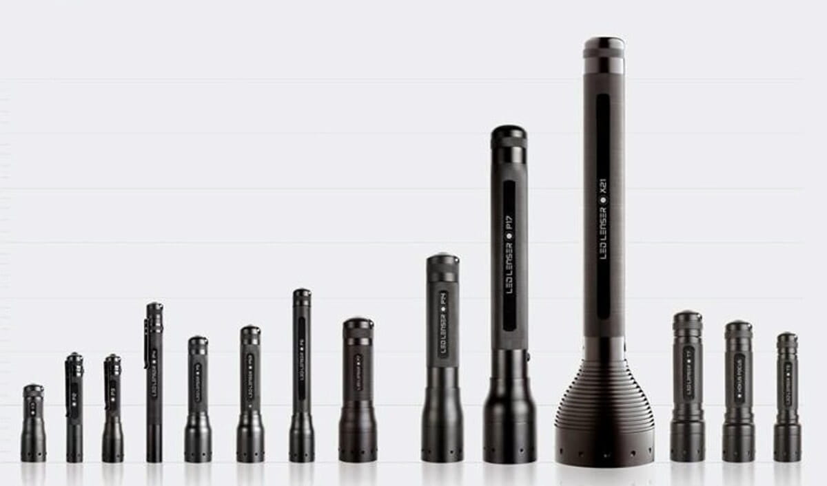 Bộ sưu tập đèn pin Ledlenser Bộ sưu tập đèn pin Ledlenser