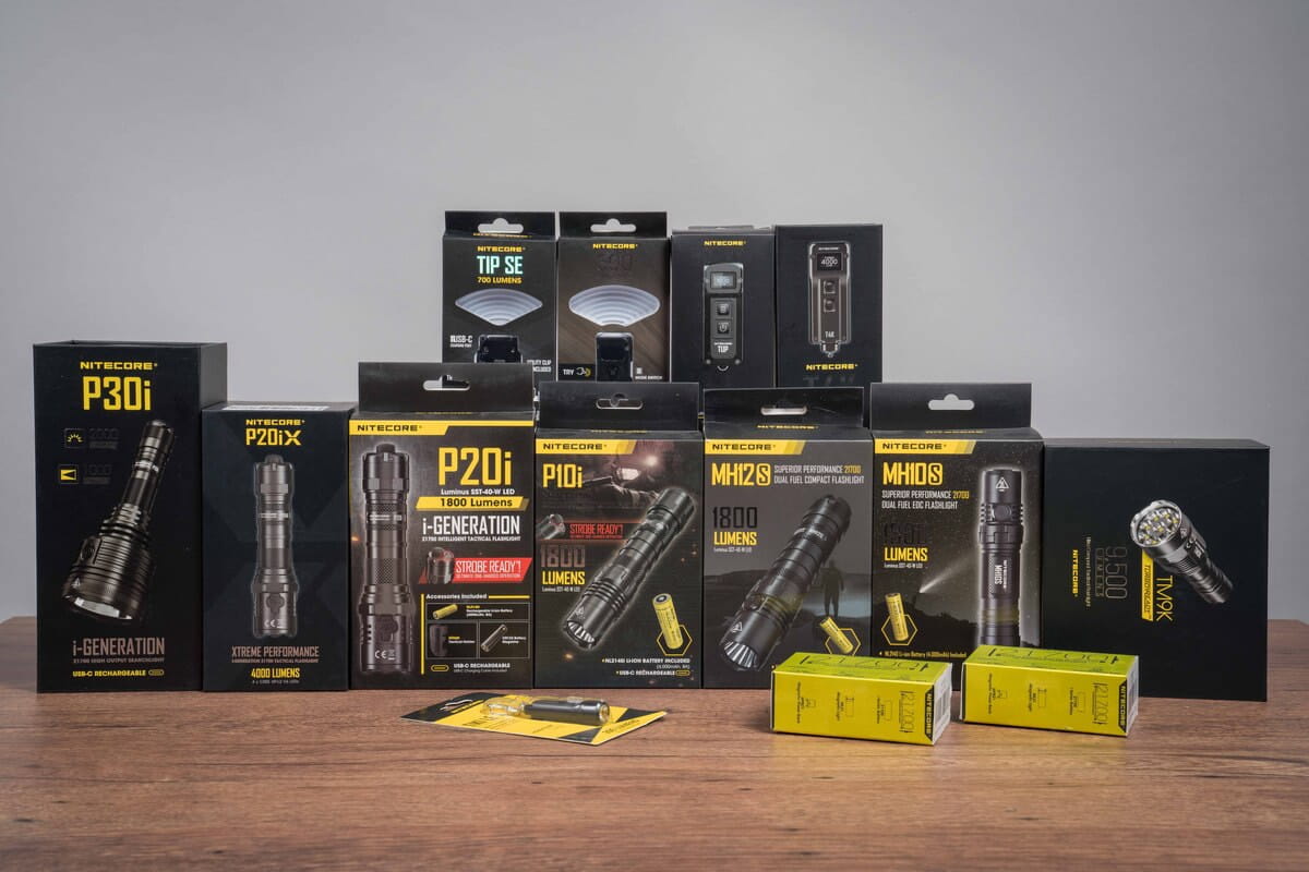 Đèn pin NiteCore nổi tiếng với sự nhỏ gọn và độ sáng cực cao. NiteCore liên tục đẩy sản phẩm của mình vượt qua khỏi giới hạn Đèn pin NiteCore nổi tiếng với sự nhỏ gọn và độ sáng cực cao. NiteCore liên tục đẩy sản phẩm của mình vượt qua khỏi giới hạn