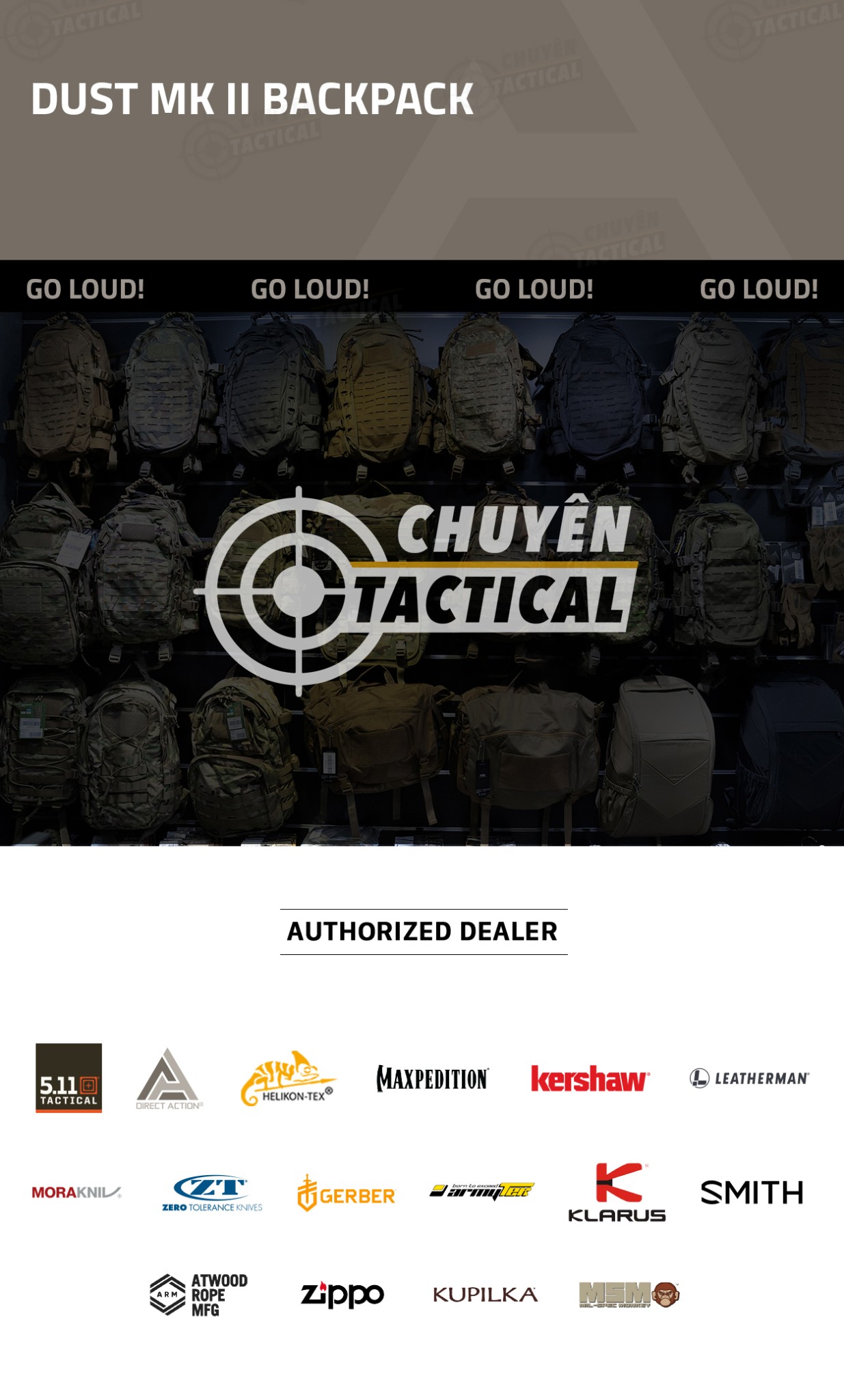 DUST MKII BACKPACK 10 10