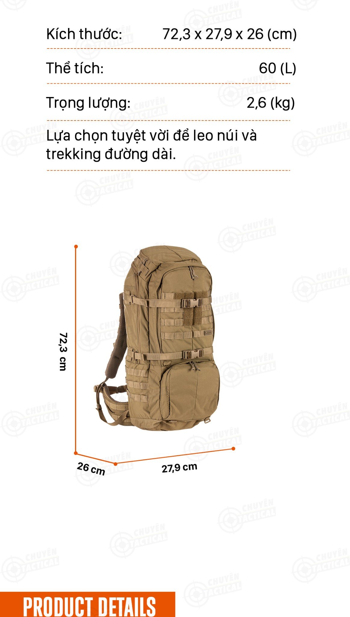 5.11 Tactical RUSH100™ 2 5 rush100backpack ngochoa lorikeet watermark 02