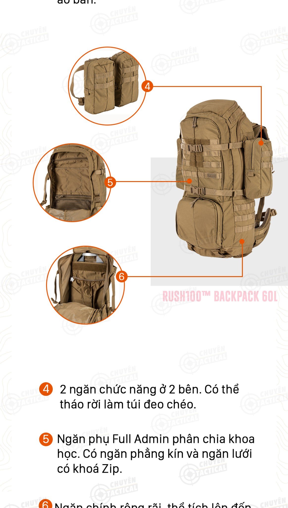 5.11 Tactical RUSH100™ 4 5 rush100backpack ngochoa lorikeet watermark 04