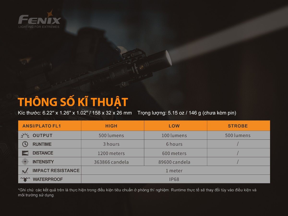 Đèn Pin Fenix TK30 10 Den Pin Fenix TK30 12