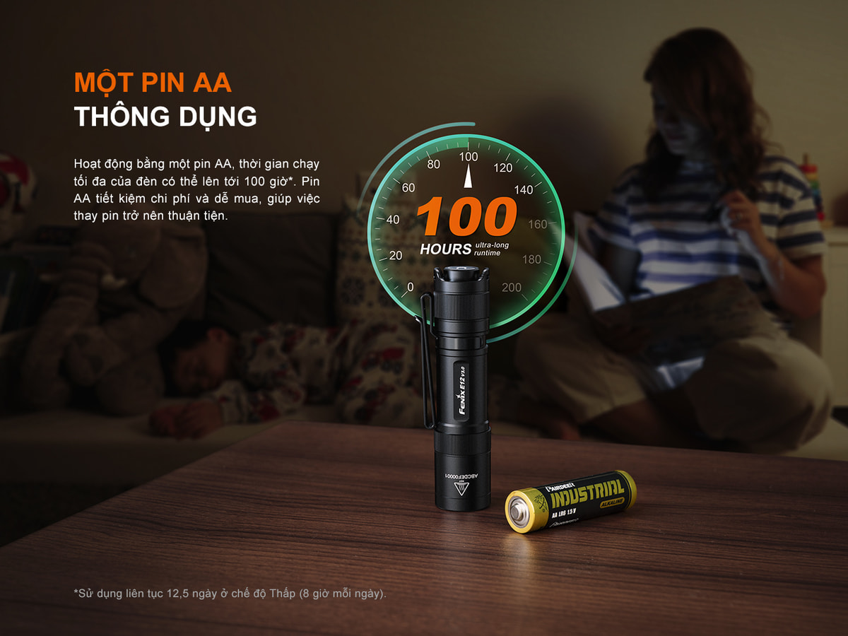 Đèn Pin Fenix - E12 V3.0 8 Den pin Fenix E12 V3.0 1 3