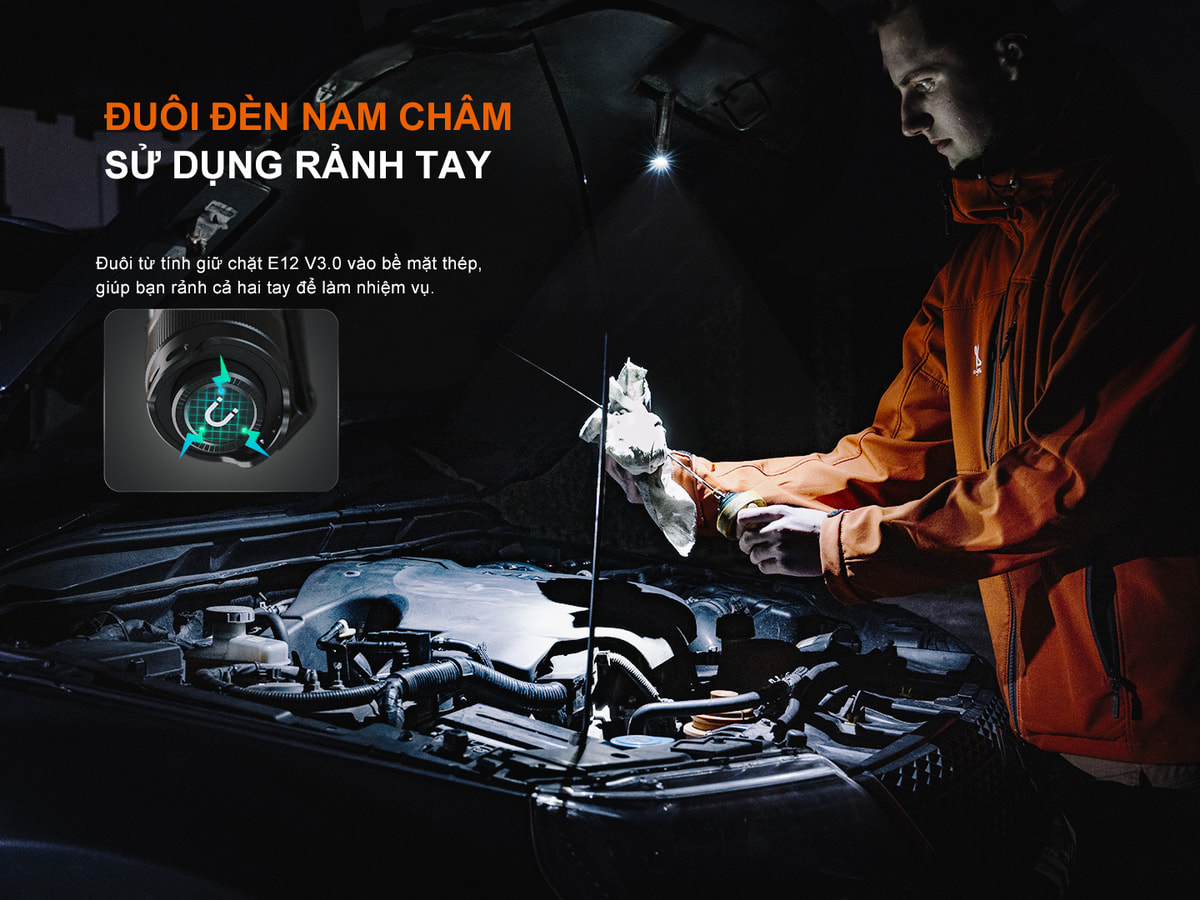 Đèn Pin Fenix - E12 V3.0 3 Den pin Fenix E12 V3.0 2 1