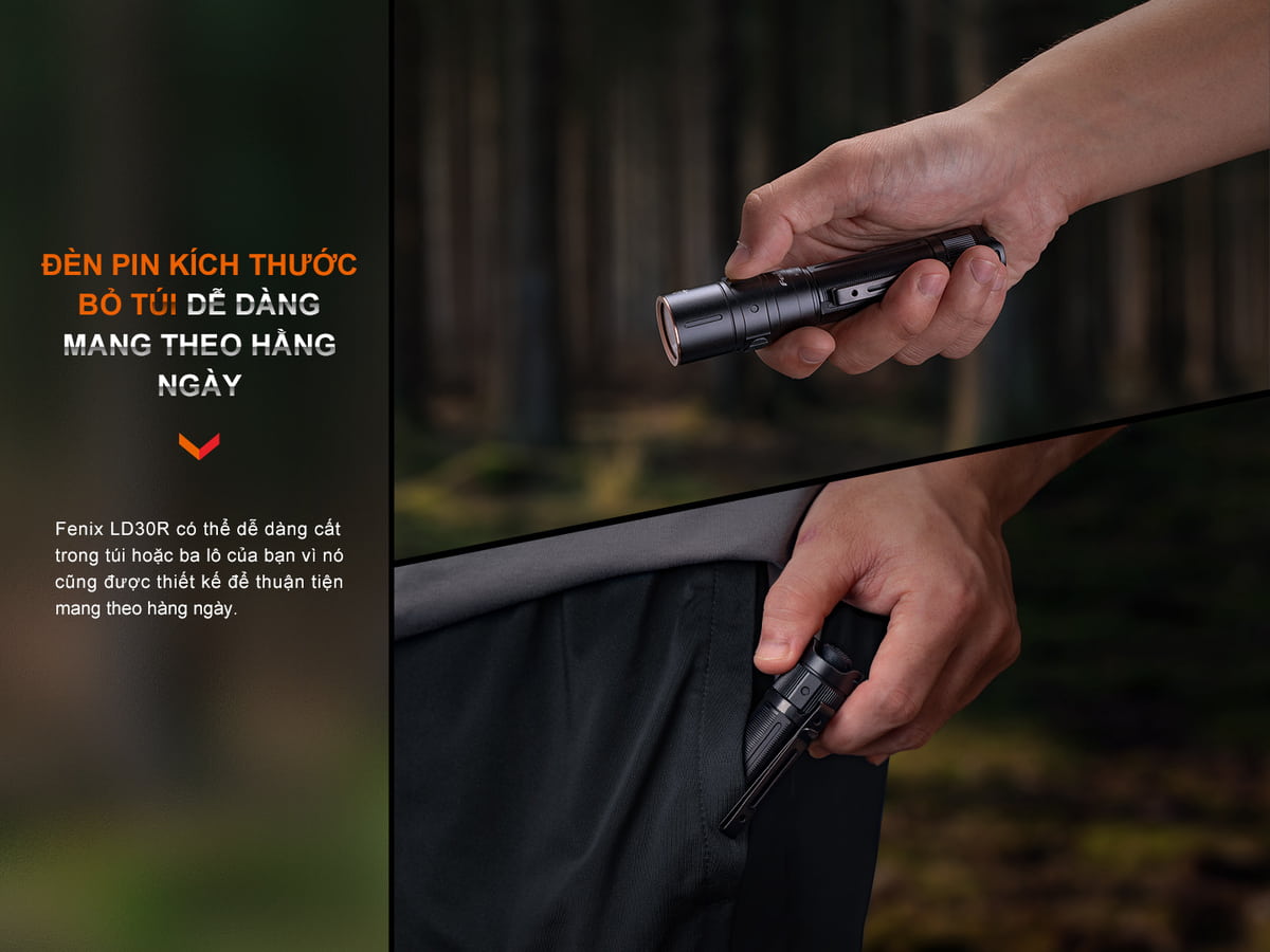 Đèn Pin Fenix - LD30R 5 Den pin Fenix LD30R 2 5