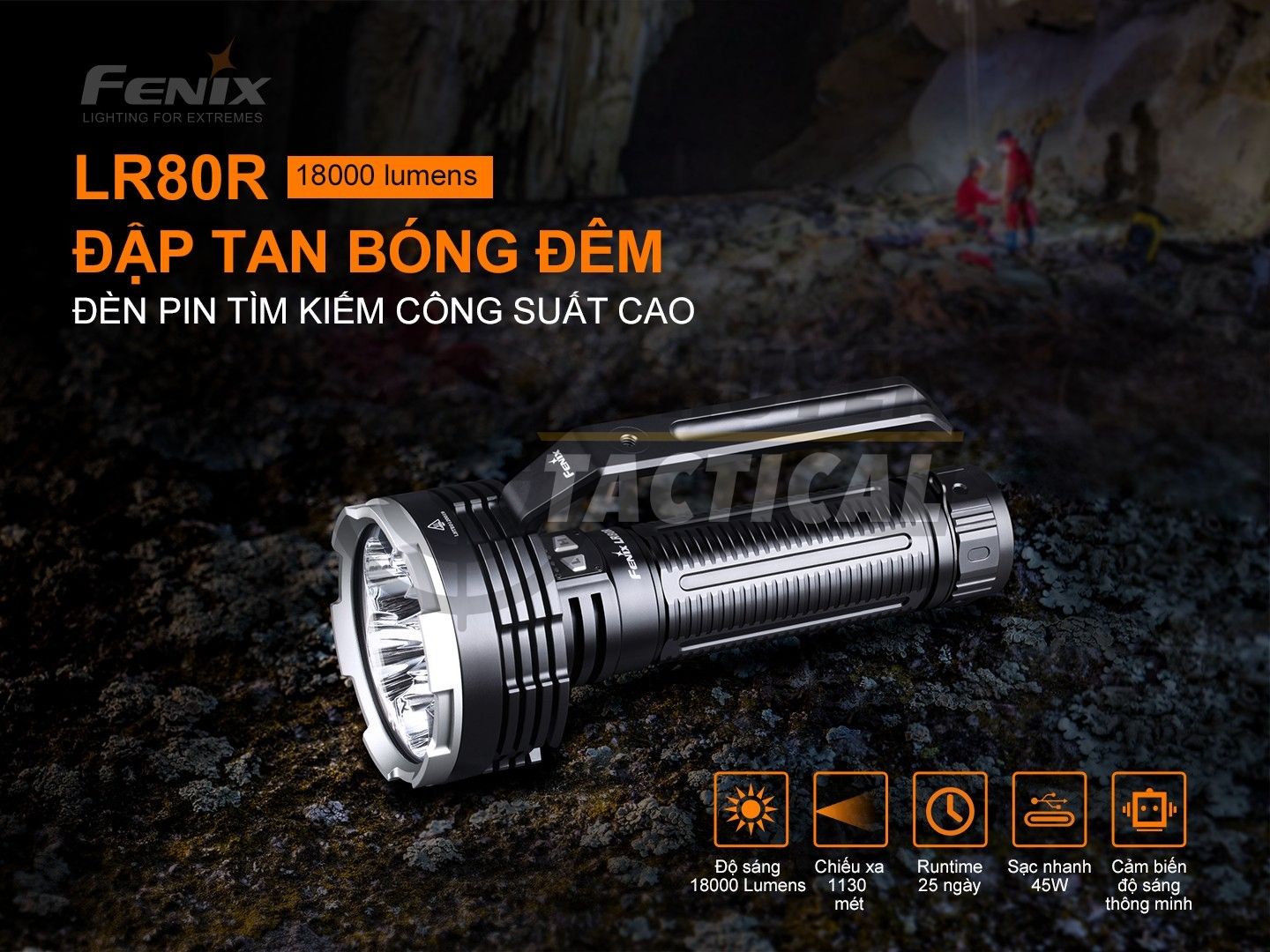 Den pin Fenix LR80R 1